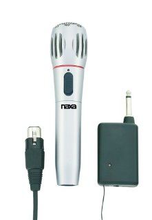 NAXA Electronics NAM 982 Handheld Wireless Microphone, Multipattern Musical Instruments