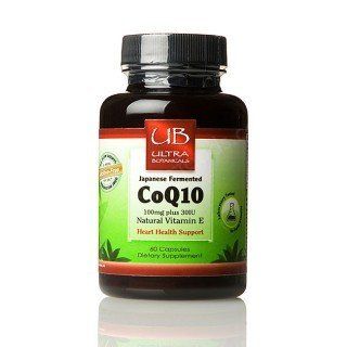 Ultra Botanicals CoQ10 200 mg/ Vitamin E 60 IU 30 caps Health & Personal Care