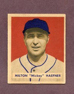 1949 Bowman #144 Mickey Haefner Senators EX 151307 Kit Young Cards Sports Collectibles