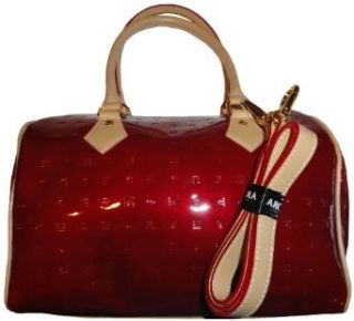 Women's Arcadia Leather Purse Handbag Onion Red/Natural Clothing