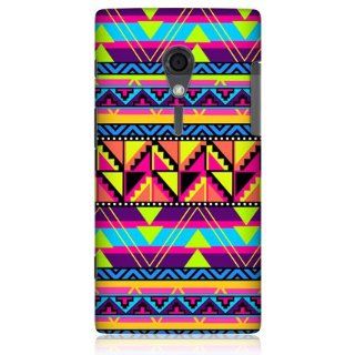 Head Case Designs Neon Aztec Cool Neon Aztec Hard Back Case Cover For Sony Xperia ion LTE LT28i Cell Phones & Accessories