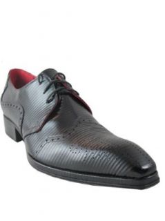 Joe Ghost 985 Men's Dressy Lace up Shoes Black Size 43 Patent Leather Oxfords Shoes Shoes