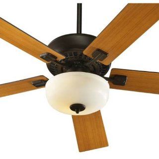 Quorum International 73525986 Rothman 5 Blades Ceiling Fan in Oiled Bronze blades Included 73525986    