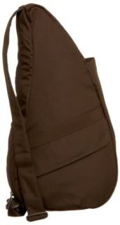 AmeriBag Small Classic Microfiber Healthy Back Bag,Chocolate,one size Clothing