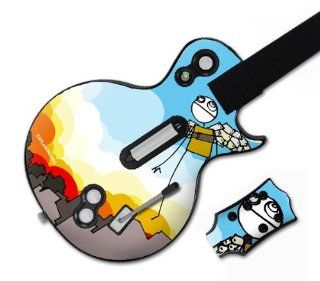 Zing Revolution MS EXDG10026 Guitar Hero Les Paul  Xbox 360 and PS3  EXPLODINGDOG  The Flight Skin Toys & Games