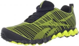 Reebok Men's Zigmaze II Running Shoe,Black/Solar Green/Geranium/Far Out Blue,10.5 M US Shoes