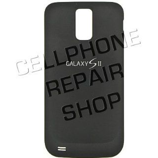 Original OEM Genuine Black Rear Back Battery Backplate Cover Door For T Mobile Samsung SGH T989 Galaxy S II Cell Phones & Accessories