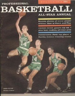 1957 Professional Basketball All Star Magazine   Bob Cousy, Celtics Sports Collectibles