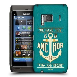 Head Case Designs Anchor For The Soul Christian Typography Hard Back Case Cover For Nokia N8 Cell Phones & Accessories