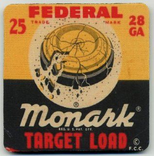 Monark Shotgun Shell Skeet Shooting Coaster Set   28 ga Target Load  