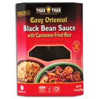 Tiger Tiger Black Bean Sauce with Cantonese Fried Brown Rice, 19.4 Ounce Boxes (Pack of 6)  Stir Fry Sauces  Grocery & Gourmet Food