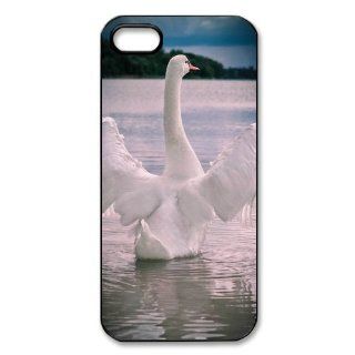 Swan iPhone 5 Case Back Case for iphone 5 Cell Phones & Accessories