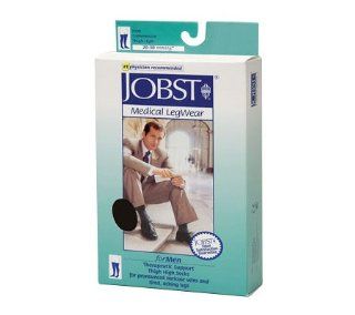 Jobst for Men   Closed Toe Thigh High Support Socks   20 30 mmHg Health & Personal Care
