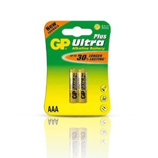 GP 24AUP Ultra Alkaline Battery AAA 1.5V (2 pieces) Electronics