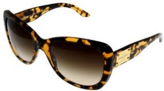 Versace Sunglasses Womens Tortoise Shell Oversized VE4250 998/13 Clothing