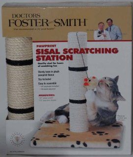 Doctors Foster and Smith Pawpring Sisal Scratching Station  Scratching Posts 
