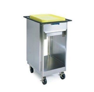 Lakeside 999 Enclosed Mobile Tray Dispenser Cabinet w/ Flatware Rack, Each   Serving Carts