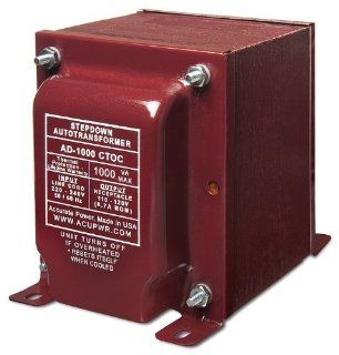 US to New Zealand Transformer by ACUPWR (TM) AD 1000 From 110 to 220 volt 1000 Watt High End Step Down Transformer   Lifetime Warranty Electronics