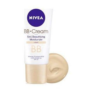 Nivea BB Cream   5 in 1 Beautifying Moisturizer SPF 10   Light Tone [European Import] 3 Count  Facial Moisturizers  Beauty