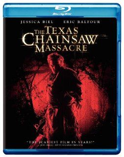 The Texas Chainsaw Massacre (2003) [Blu ray] Jessica Biel, Jonathan Tucker, Erica Leerhsen, Mike Vogel, Eric Balfour, R. Lee Ermey, Marcus Nispel Movies & TV