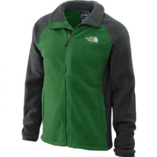The North Face Mens Khumbu Fleece Jacket (Large, Ivy Green) Sports & Outdoors