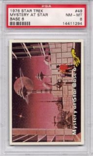 1976 Star Trek   Mystery At Star Base 6 #49 PSA 8 NM MT (Non Sports Cards) Entertainment Collectibles