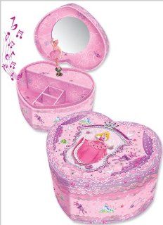 Pecoware Princess Heart Shape Musical Jewelry Box (Buy One Get One Secret Gift) Toys & Games