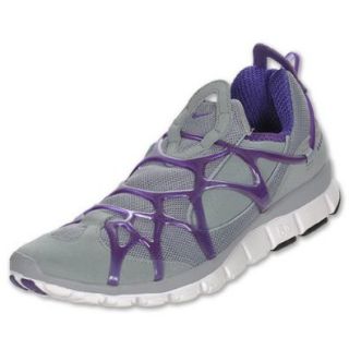 NIKE Kukini Free Women's Running Shoes, Stealth/Club Purple/White Shoes