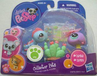 Littlest Pet Shop Collector Pets Snake and Iguana #1828/#1829 Toys & Games