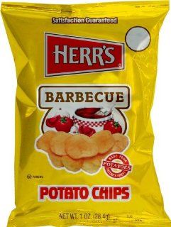 Herr's   Barbecue Potato Chips, Pack of 84 bags  Potato Chips And Crisps  Grocery & Gourmet Food