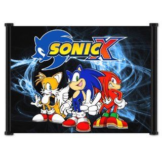 Sonic X Anime Fabric Wall Scroll Poster (21" x 16") Inches  Prints  