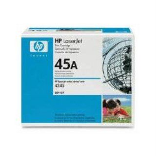 HP Q5945A Laserjet 4345 mfp Print Cartridge HP LaserJet Smart Print Cartridge. Average Cartridge Yield 18, 000 standard pages. Declared yield value in accordance with ISO IEC 19752. Electronics