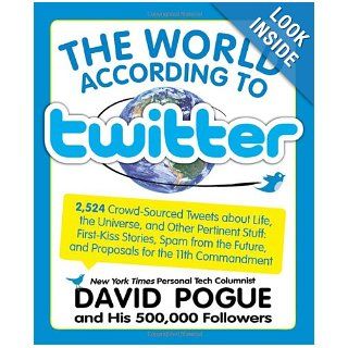 The World According to Twitter David Pogue Books