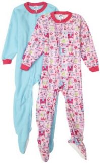 Gerber Girls 2 6x Two Pack Toddler Blanket Sleeper,Multi,5T Clothing
