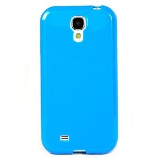 Doinshop Blue Durable Fashion Soft Gel TPU Silicone Case Cover for Samsung I9500 Galaxy S4 Cell Phones & Accessories