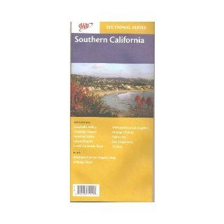 Southern California Folding Map (Sectional Series) Aaa 9781578352821 Books