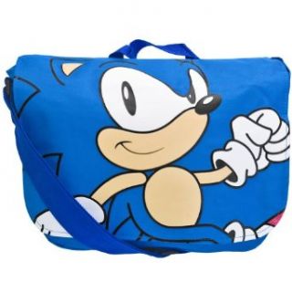 Sonic The Hedgehog X Face Blue Messenger Bag Clothing