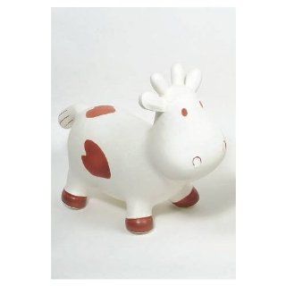 Ride on Jumping Cow   Brown and White Toys & Games