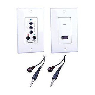 Vanco 280734 CFL Resistant 1x3 IR Repeater Kit with In Wall Decora Style Receiver & Connecting Block Electronics
