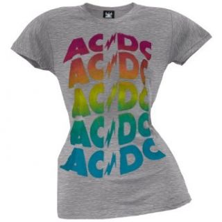 AC/DC   Neon Repeat Juniors T Shirt Clothing