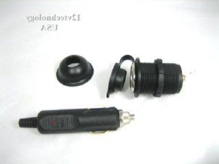 Weatherproof Heavy Duty 12 Volt 20 Amp Accessory Car Lighter Outlet Jack Socket & Plug #Td/dplg/pba 
