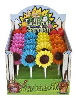 My Idol Pops Lollipops, Garden, 1 Ounce (Pack of 24)  Suckers And Lollipops  Grocery & Gourmet Food