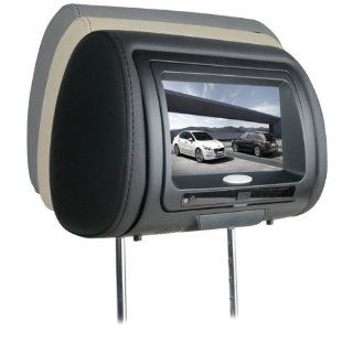 7'' Chameleon Headrest with Digital LED Touchscreen Panel, Built in DVD Player & Color Covers   CONCEPT  Vehicle Headrest Video   Players & Accessories