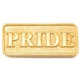 Gold Plated PRIDE Lapel Pin 7/8" Jewelry