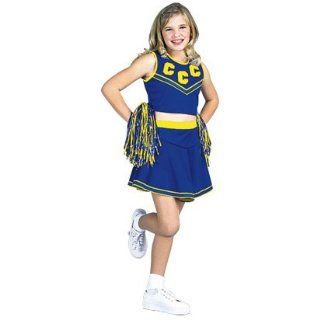 Pep Squad Cheerleader Costume   Child Medium 8 10 Toys & Games