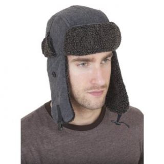 Mens Anti Pilling Fleece Thermal Trapper/Ski Hat at  Mens Clothing store