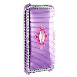 Bling crystal hard snap on case cover for Apple iPod Touch 3rd Generation 3G 3rd Gen  Electronics