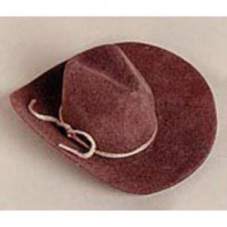 Consumer Crafts Mini Brown Cowboy Hats Clothing