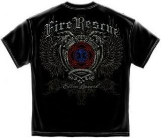 Firefighter T shirt Elite Breed Rise Above Fear Clothing