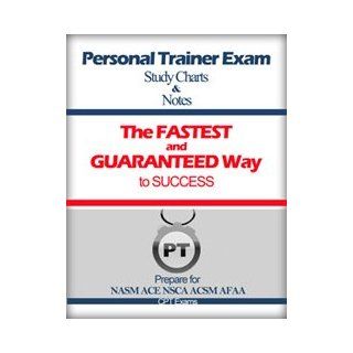 Nasm Personal Trainer Certification Charts & Notes Also for ACE Nsca Acsm Issa Exams Books